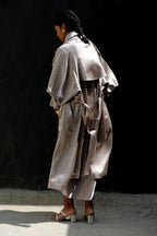 Drape Beatrice with trench