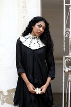 Thread Embroidered Collar